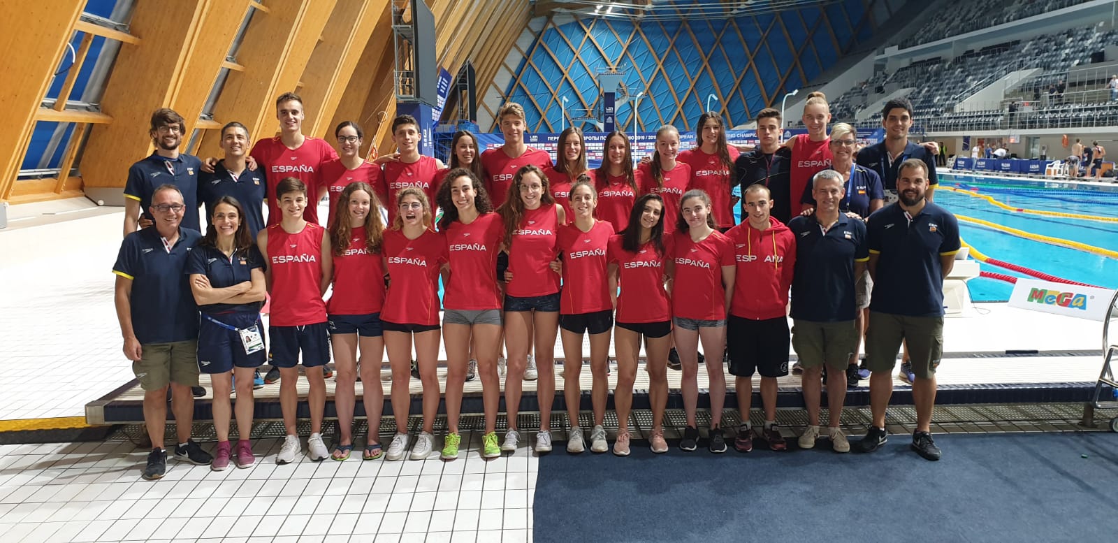 Premium Madrid, en el campeonato de Europa Junior de Natación Kazán 2019