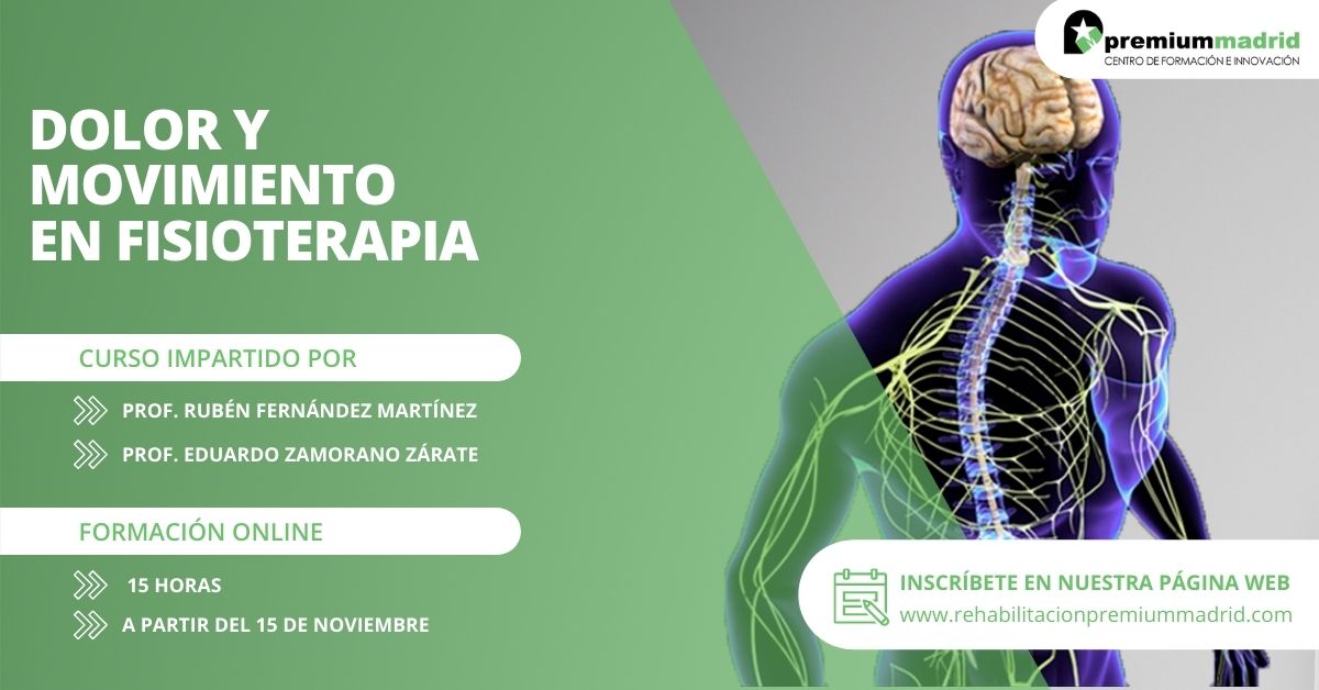 Curso de dolor y movimiento en fisioterapia - Premium Madrid